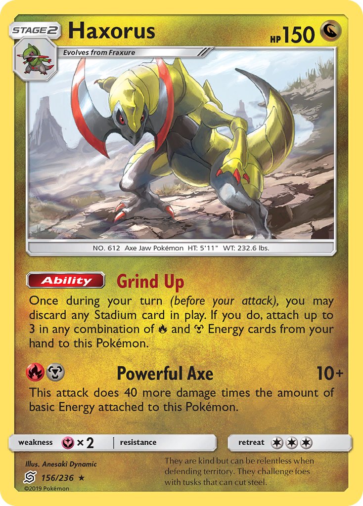 #156 Haxorus