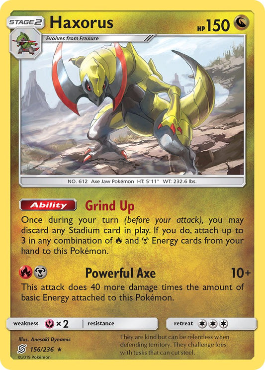 #156 Haxorus