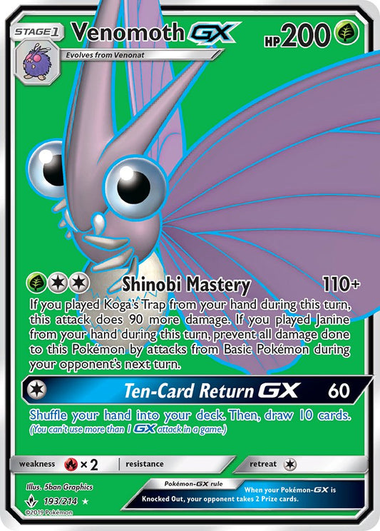 #193 Venomoth-GX