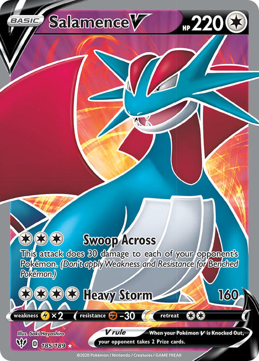 #185 Salamence V