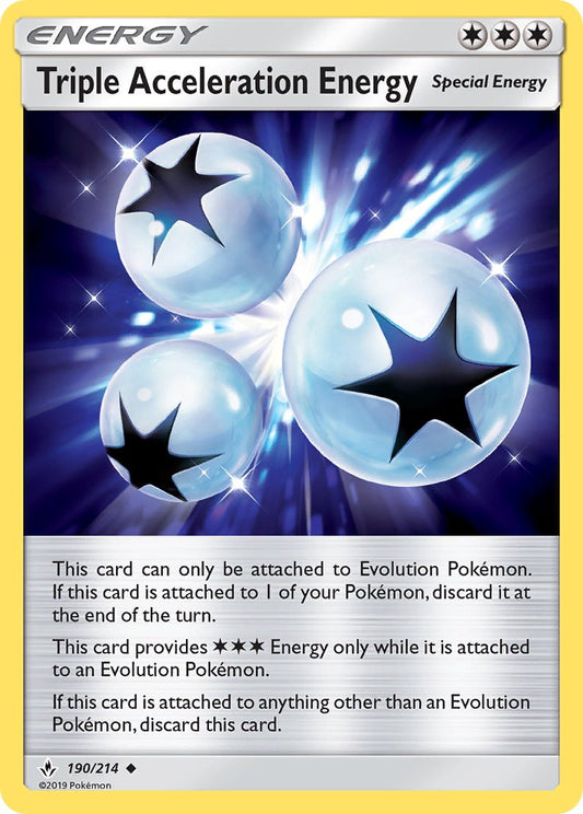 #190 Triple Acceleration Energy