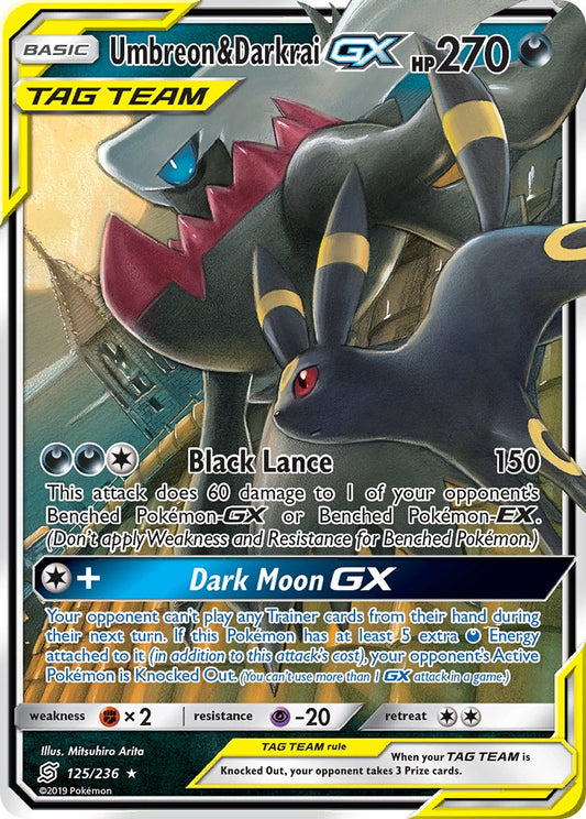 #125 Umbreon & Darkrai-GX