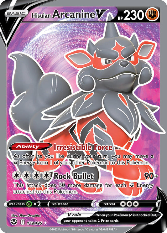 #179 Hisuian Arcanine V