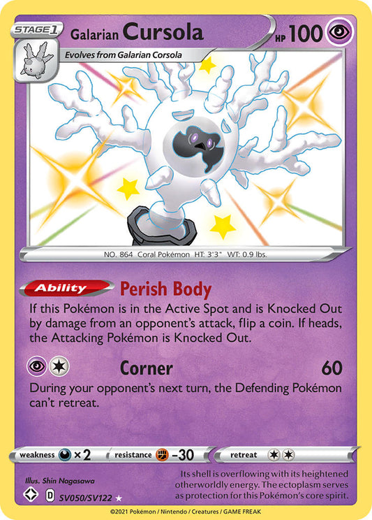 #SV050 Galarian Cursola