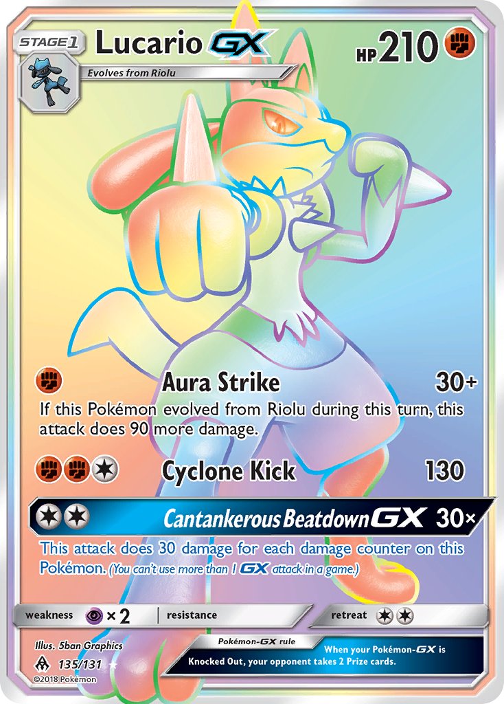 #135 Lucario-GX