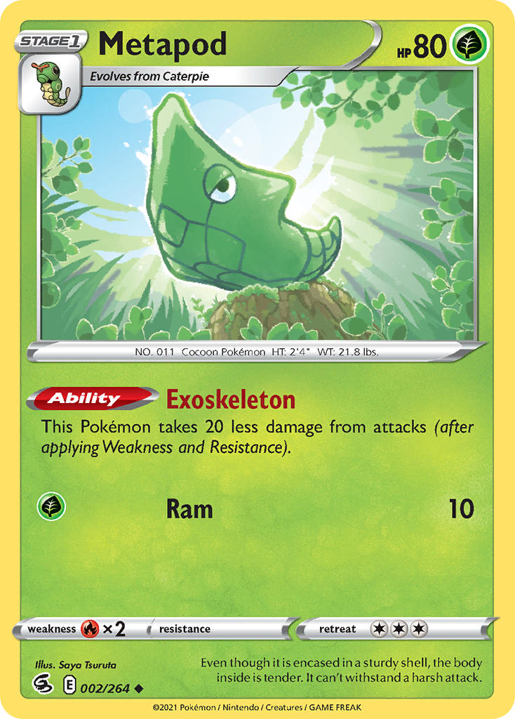 #002 Metapod