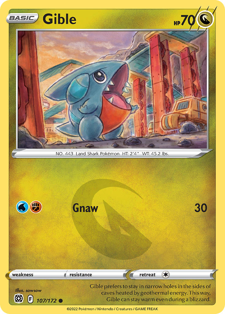 #107 Gible