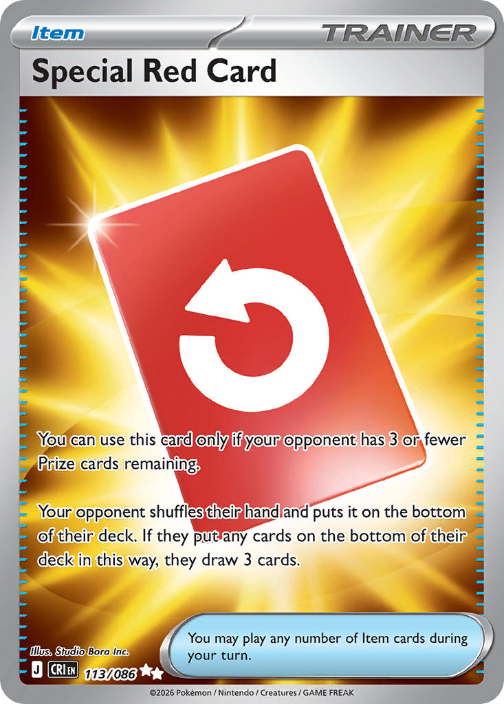 #113 Special Red Card
