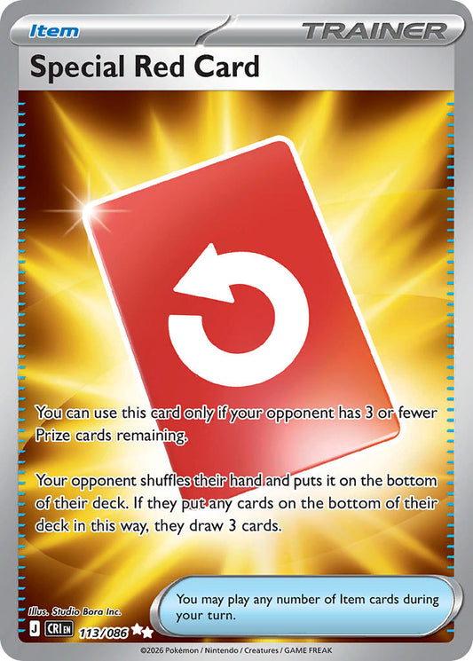 #113 Special Red Card