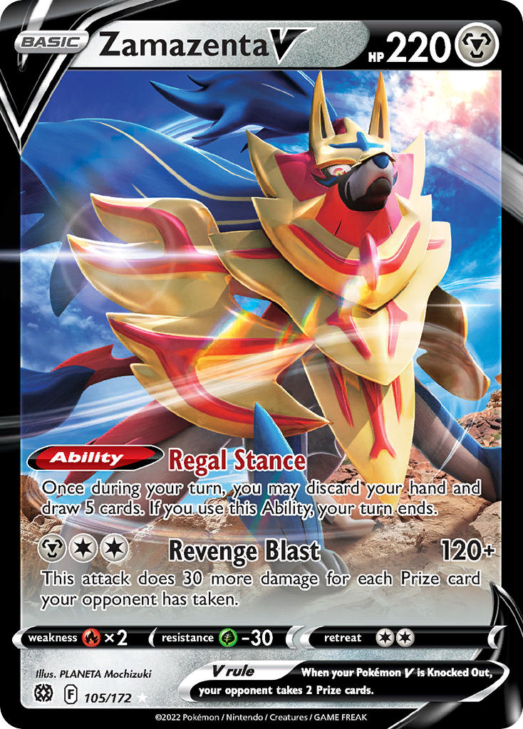#105 Zamazenta V