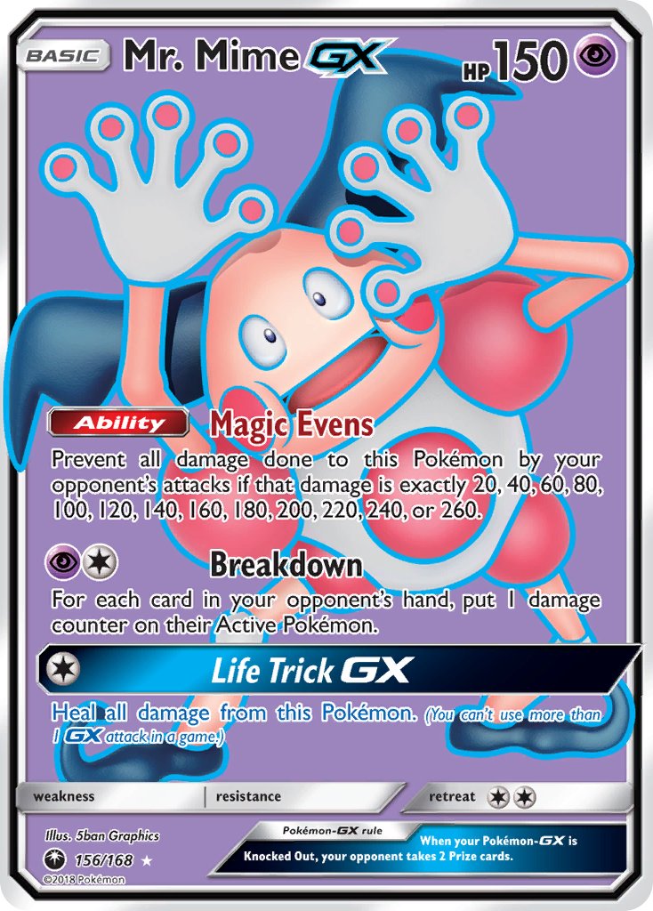 #156 Mr. Mime-GX