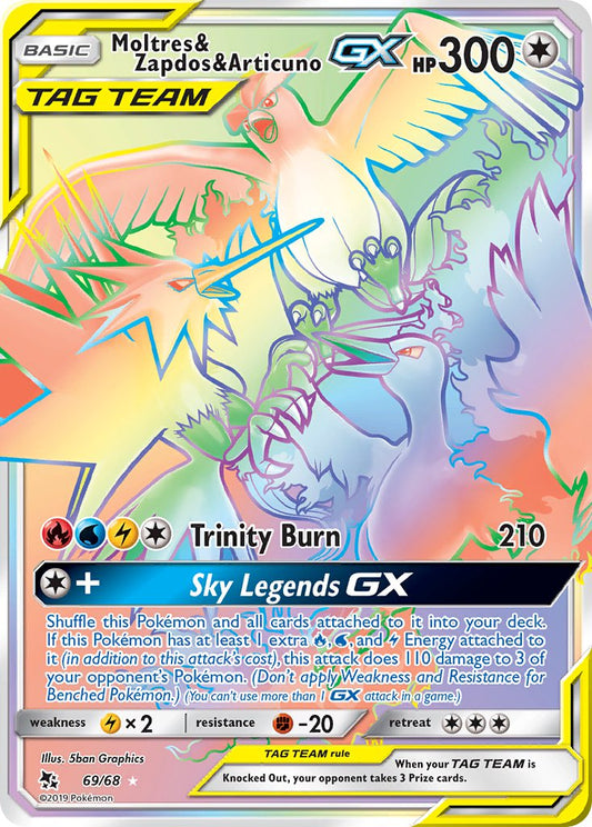 #069 Moltres & Zapdos & Articuno-GX