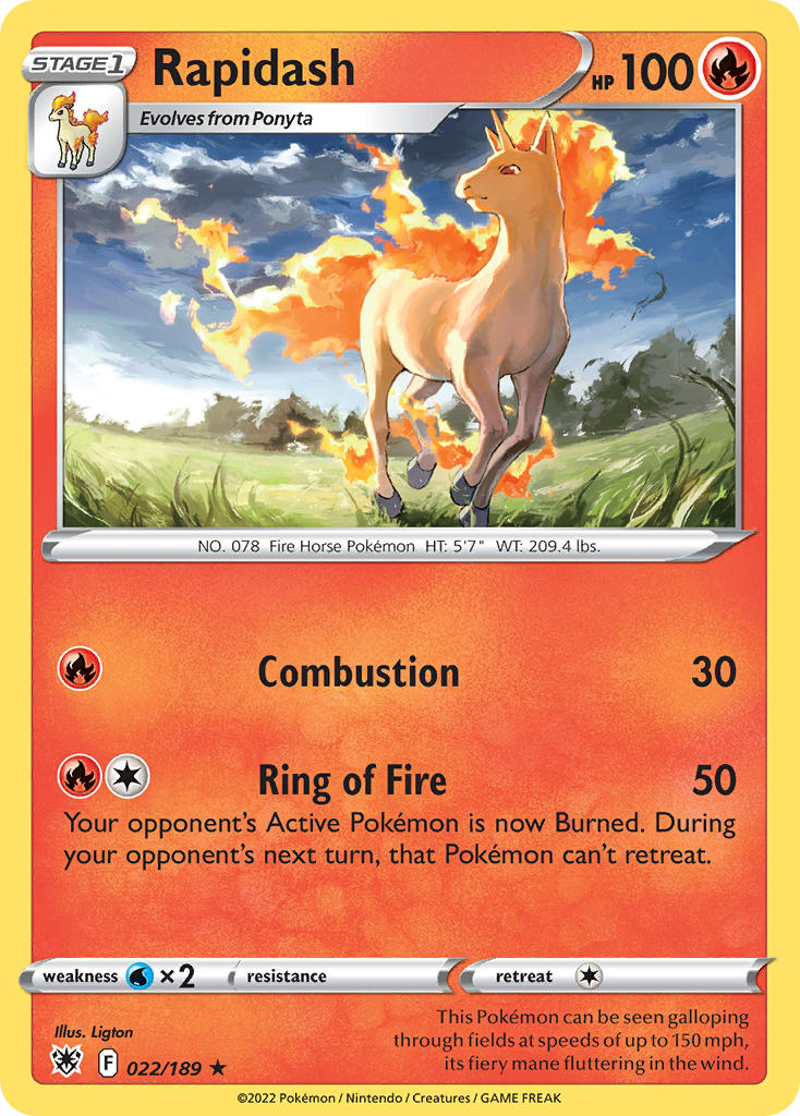 #022 Rapidash
