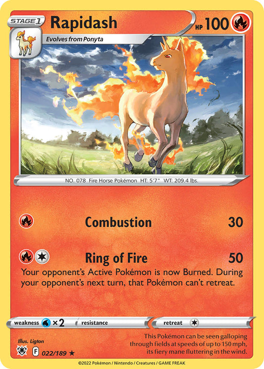 #022 Rapidash
