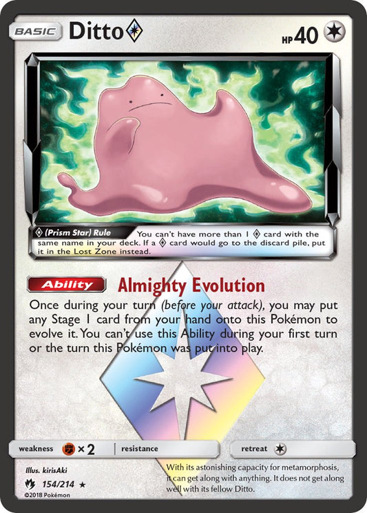 #154 Ditto Prism Star