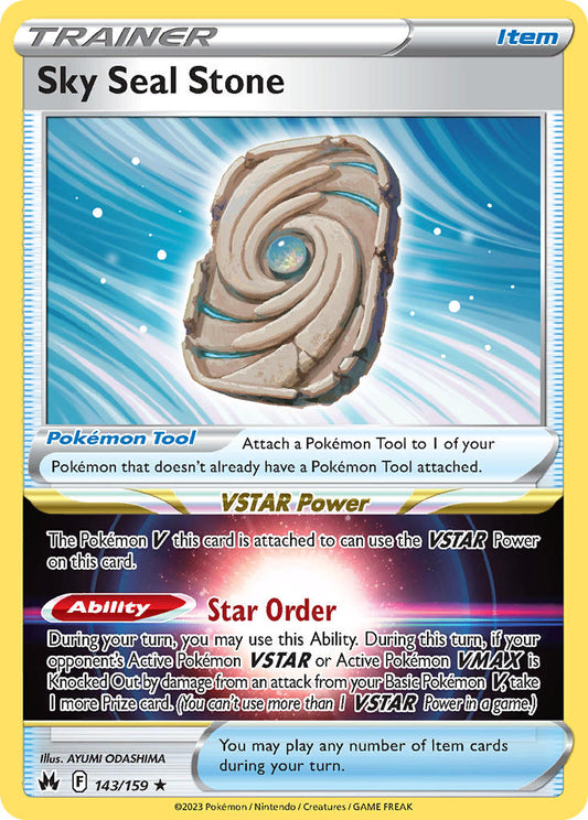 #143 Sky Seal Stone