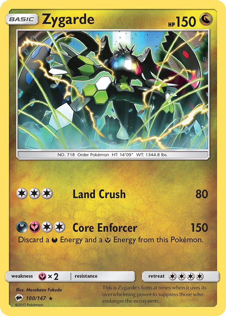 #100 Zygarde
