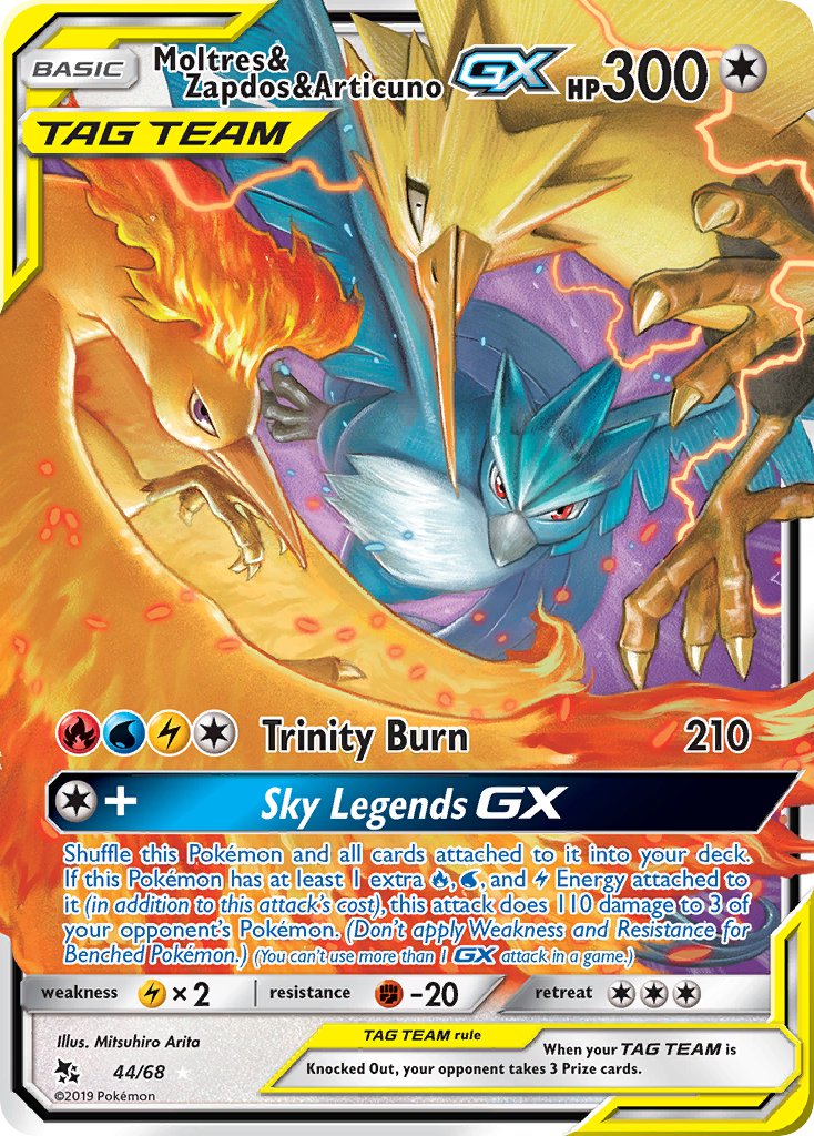 #044 Moltres & Zapdos & Articuno-GX