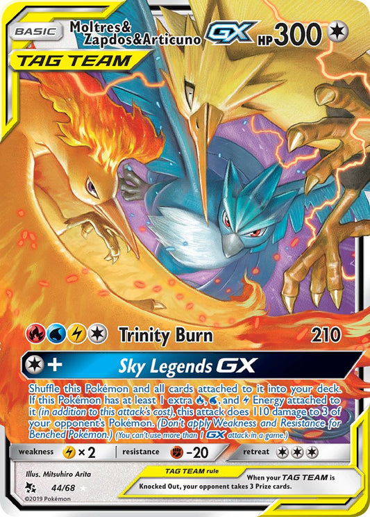 #044 Moltres & Zapdos & Articuno-GX