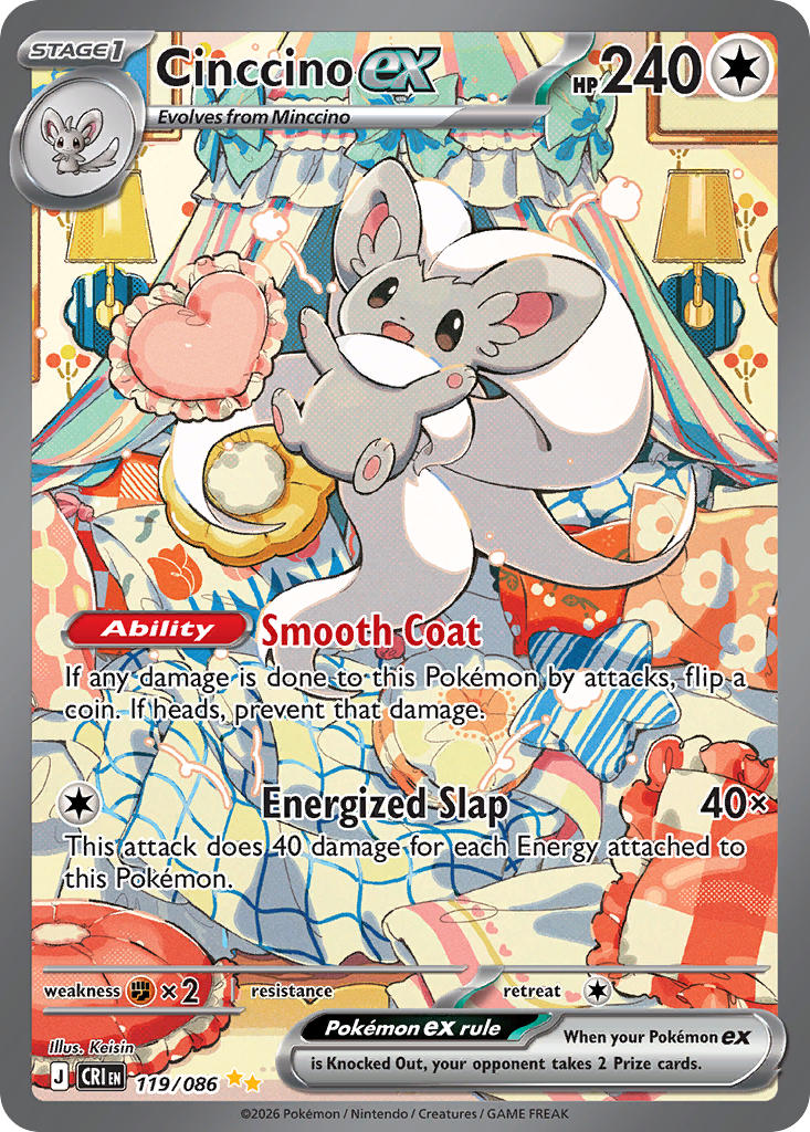 #119 Cinccino ex