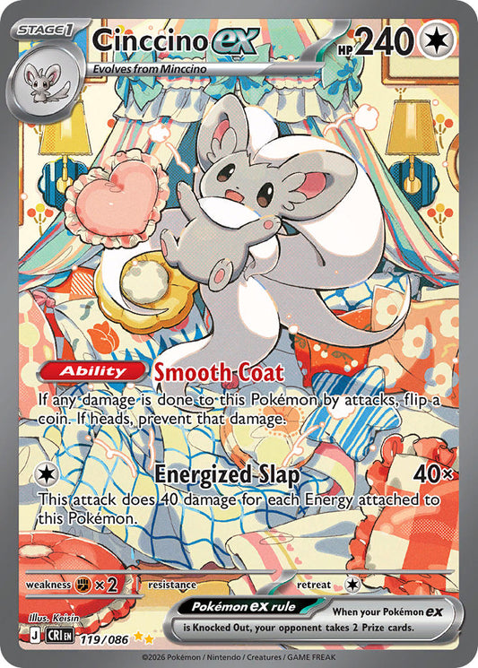 #119 Cinccino ex