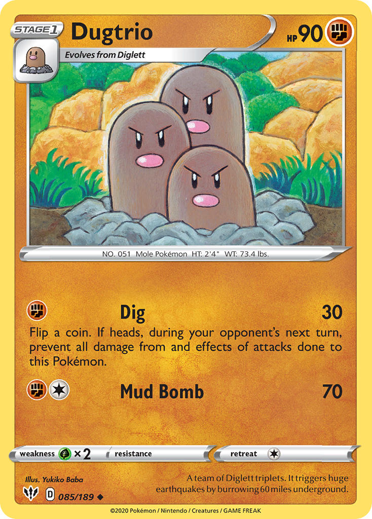 #085 Dugtrio