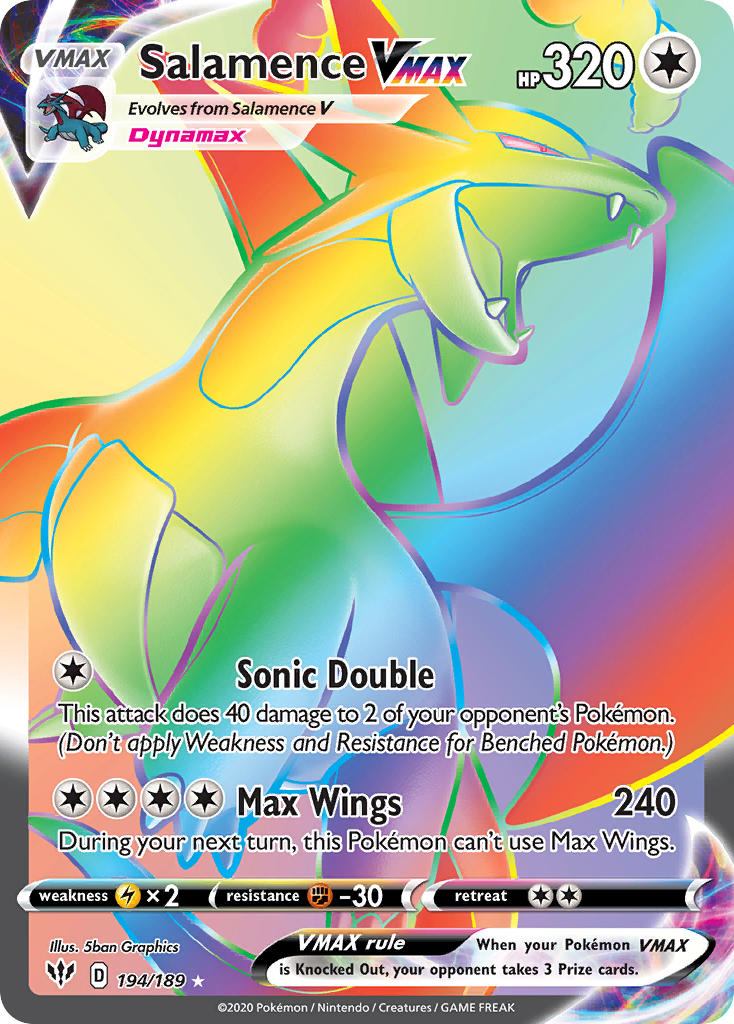 #194 Salamence VMAX