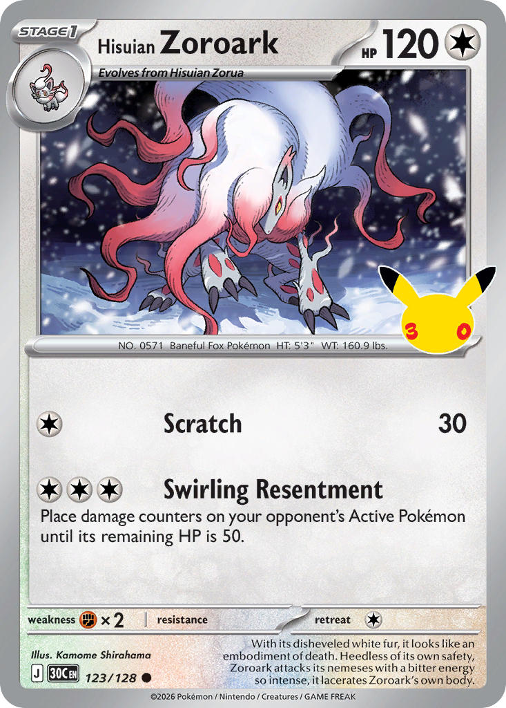 #123 Hisuian Zoroark