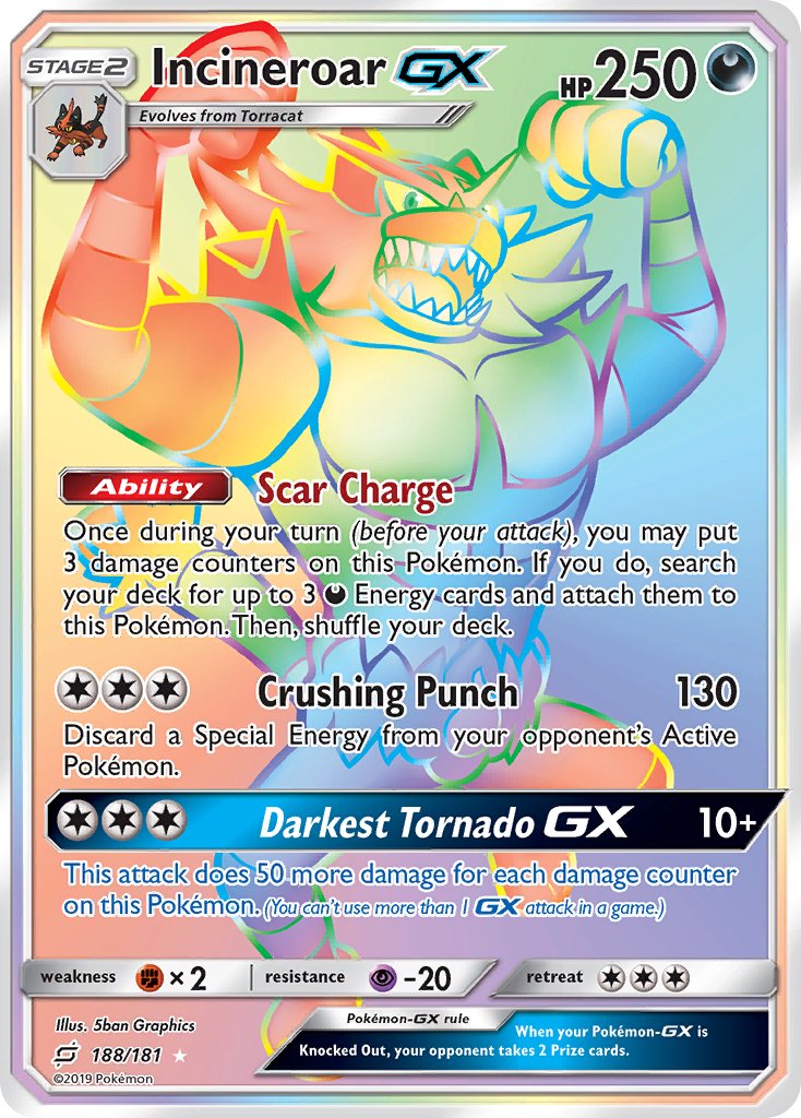#188 Incineroar-GX