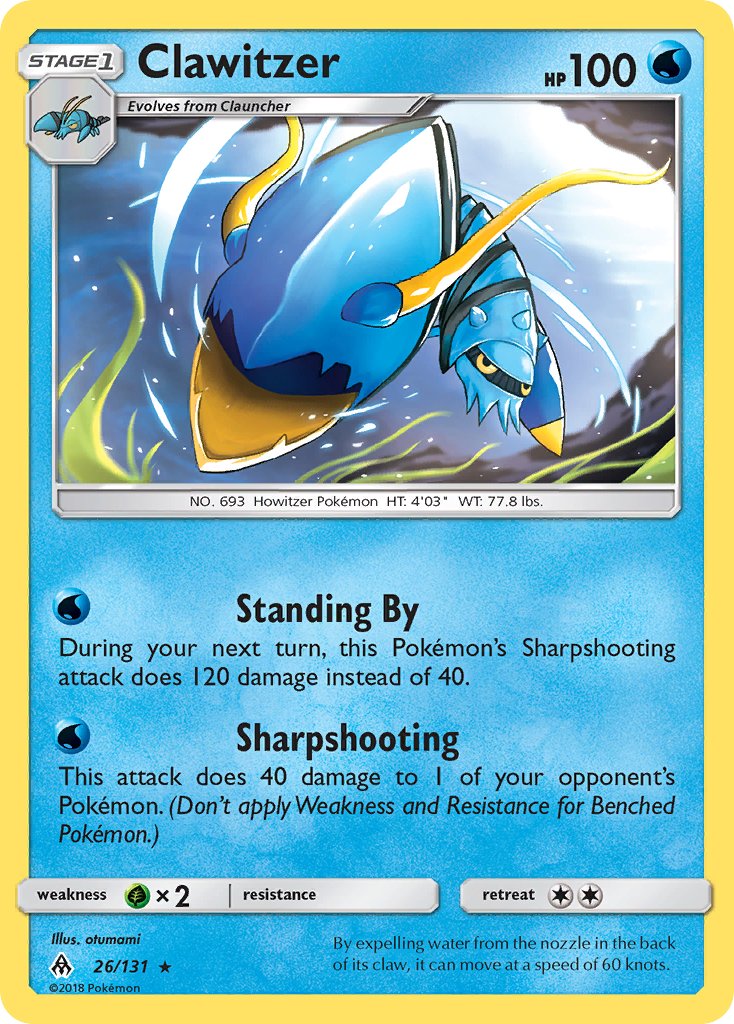 #026 Clawitzer