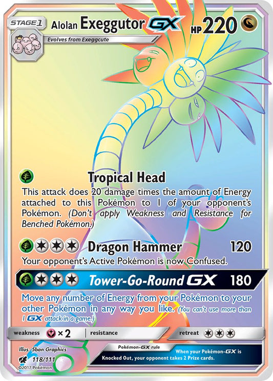 #118 Alolan Exeggutor-GX
