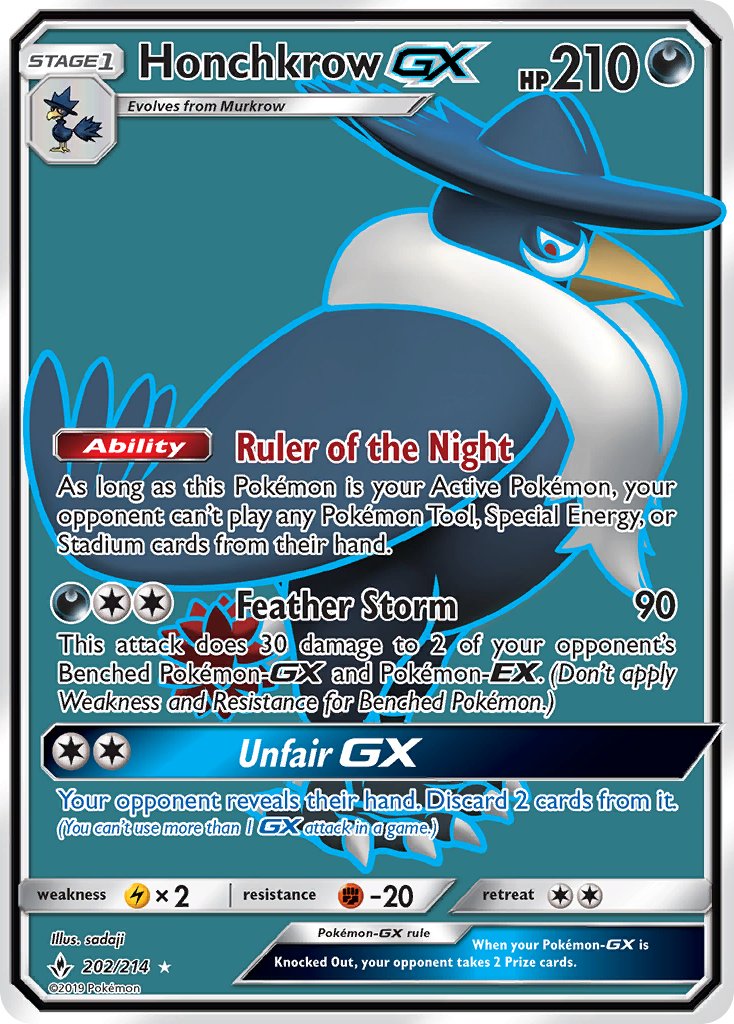 #202 Honchkrow-GX