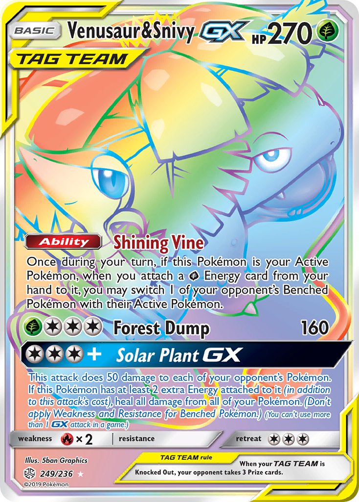 #249 Venusaur & Snivy-GX