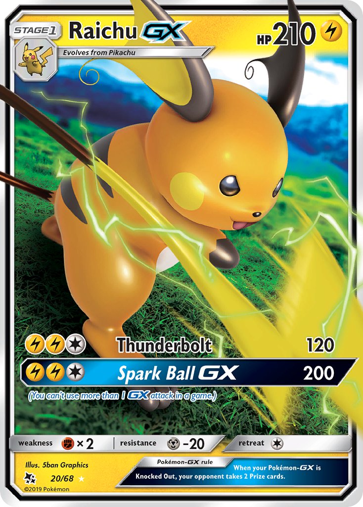 #020 Raichu-GX