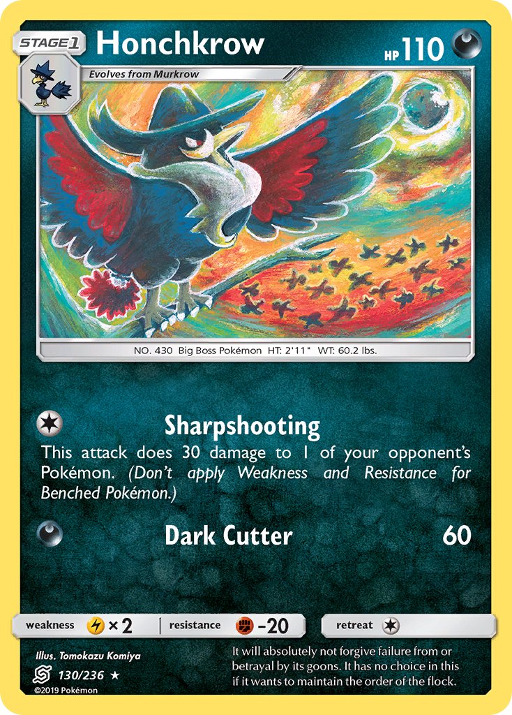 #130 Honchkrow
