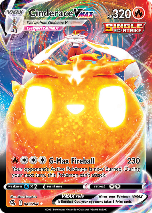 #045 Cinderace VMAX