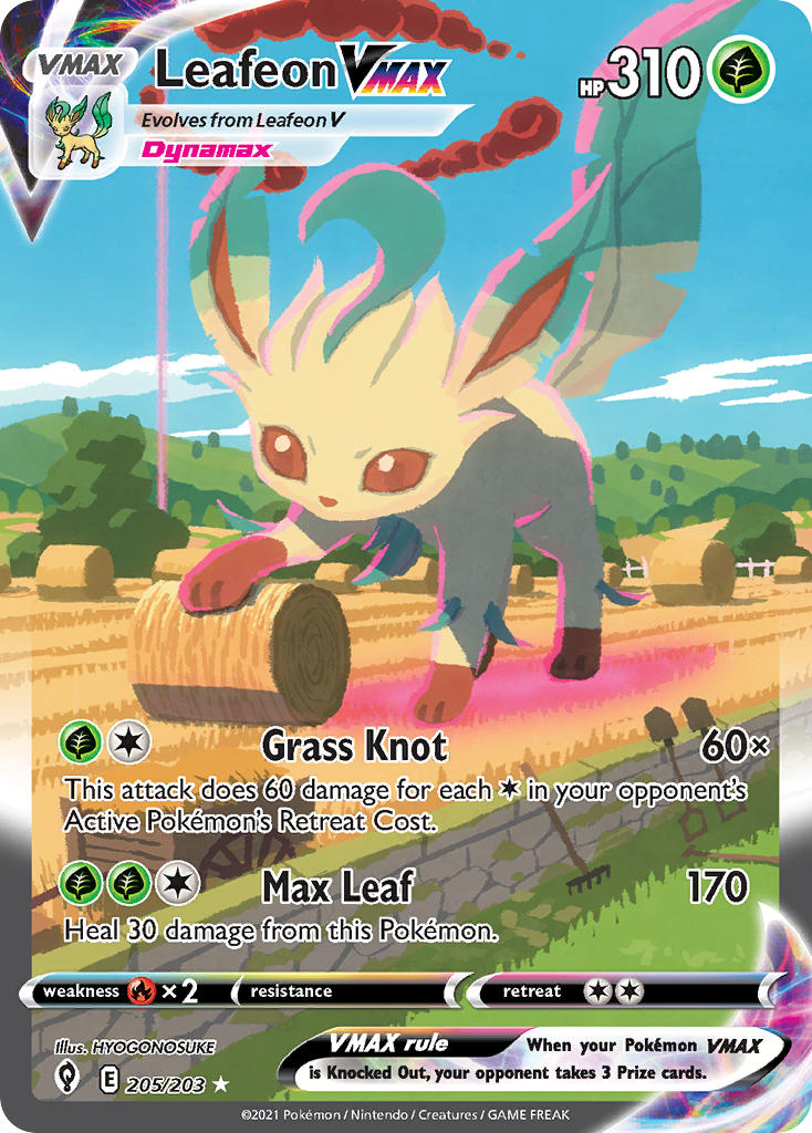 #205 Leafeon VMAX