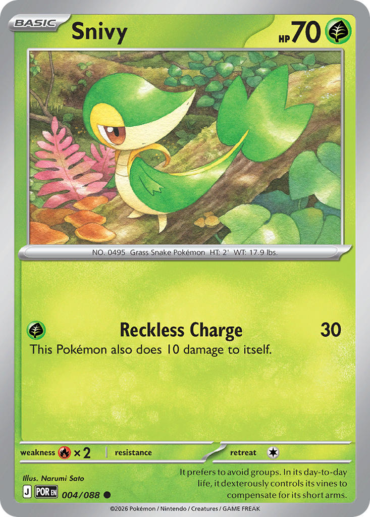 #004 Snivy