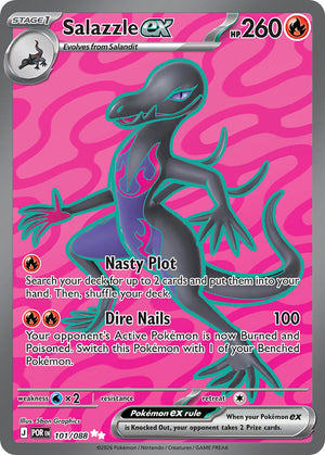 #101 Salazzle ex