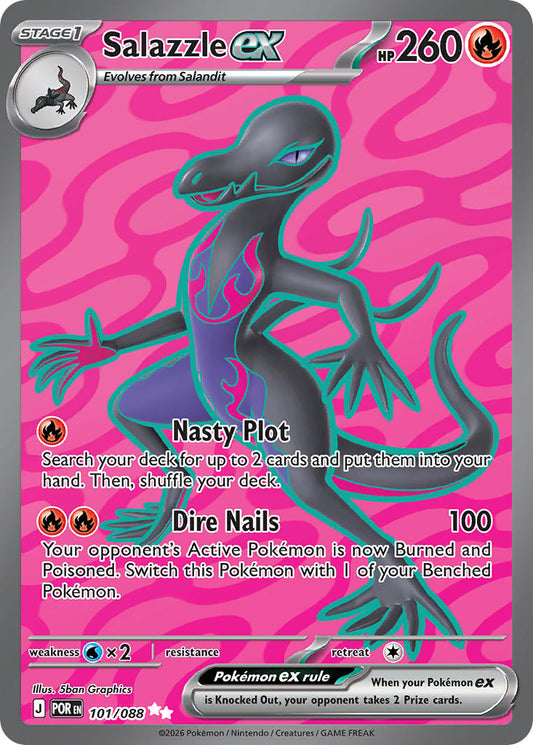 #101 Salazzle ex
