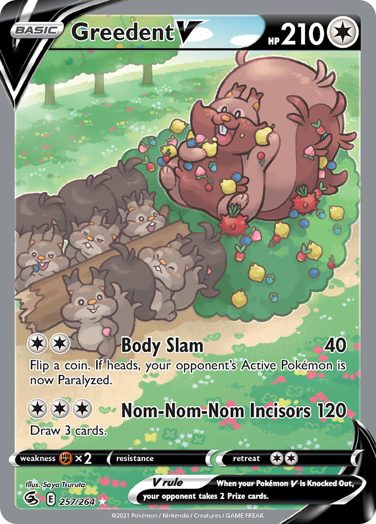 #257 Greedent V