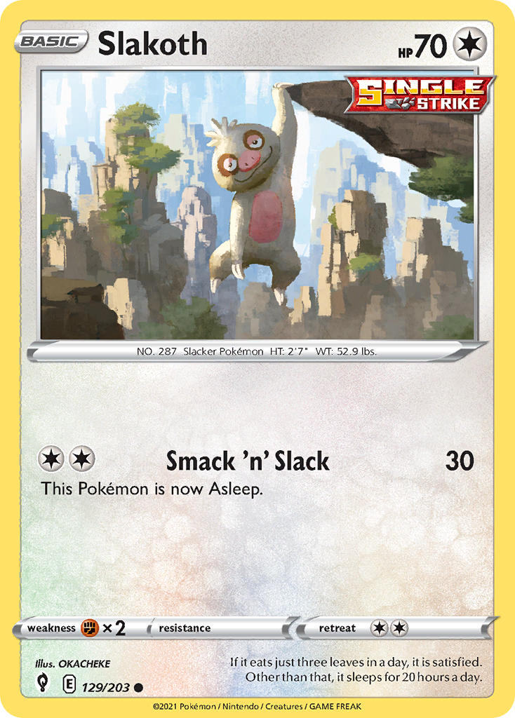 #129 Slakoth