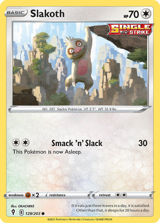 #129 Slakoth