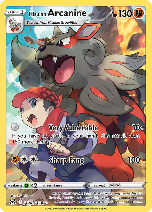 #TG008 Hisuian Arcanine