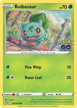 #001 Bulbasaur