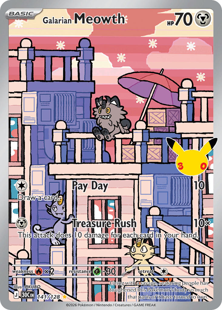 #141 Galarian Meowth