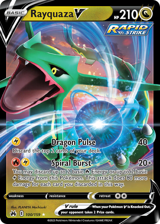#100 Rayquaza V