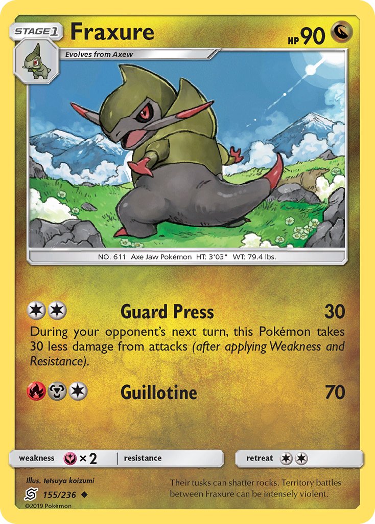 #155 Fraxure