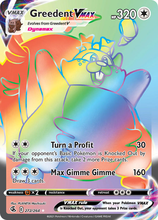 #272 Greedent VMAX