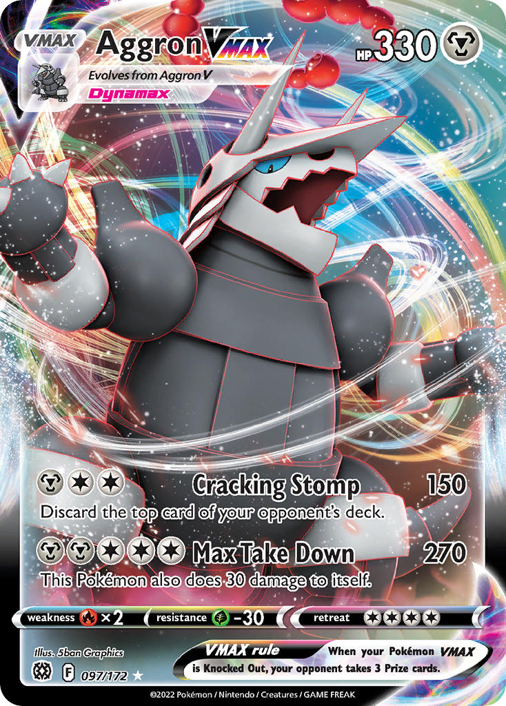 #097 Aggron VMAX